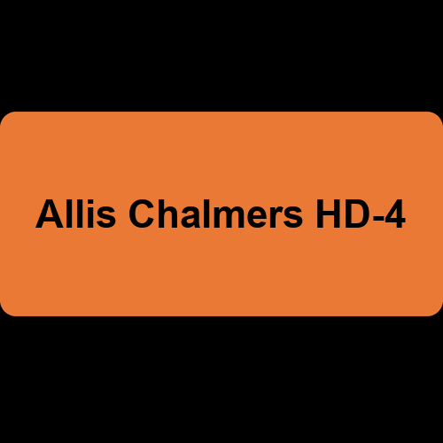 Allis Chalmers HD-4